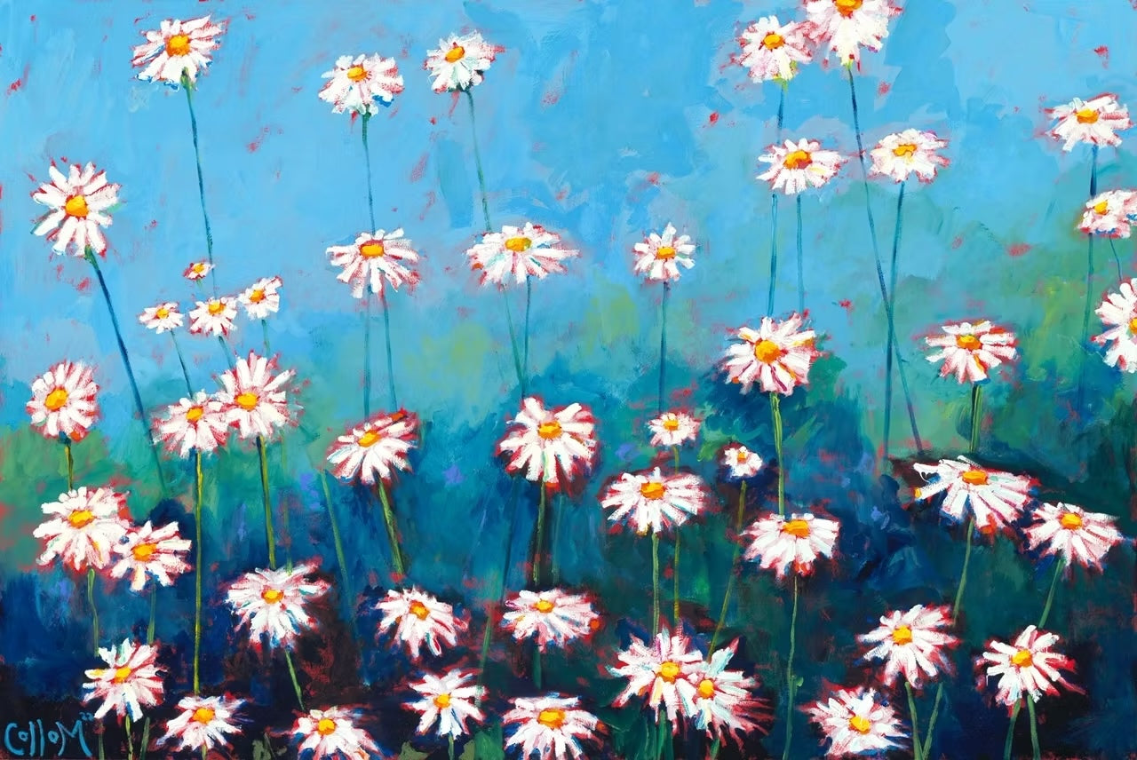 Daisy Field Print