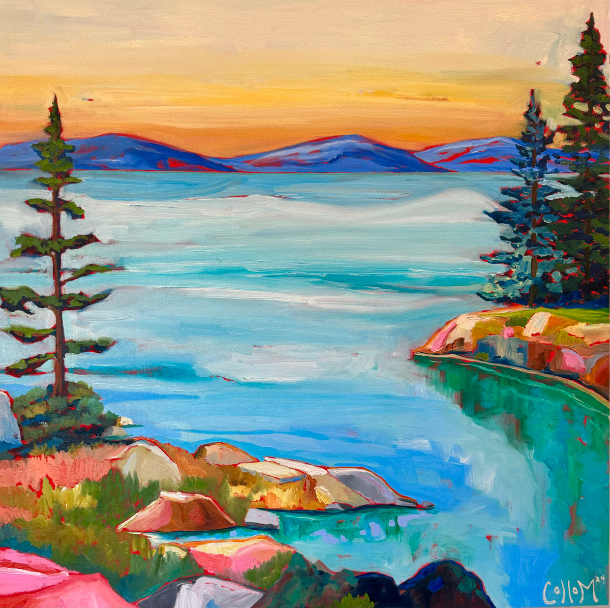Tahoe Blue Print