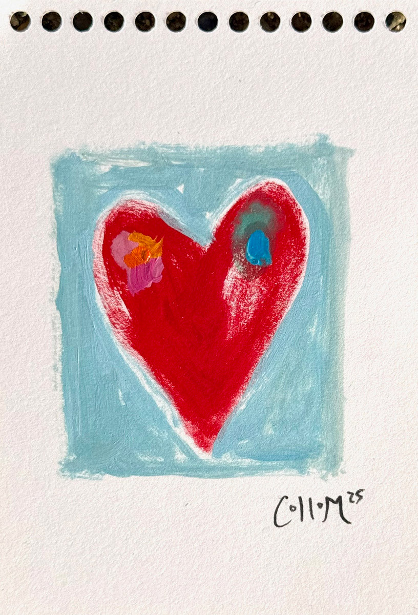 Heart Series in Golden Frame