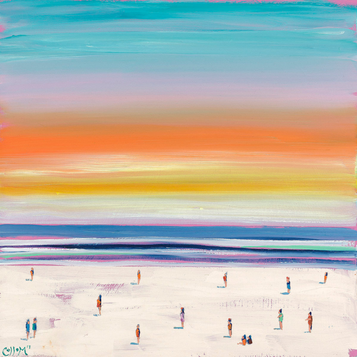 Sunset Beach Print