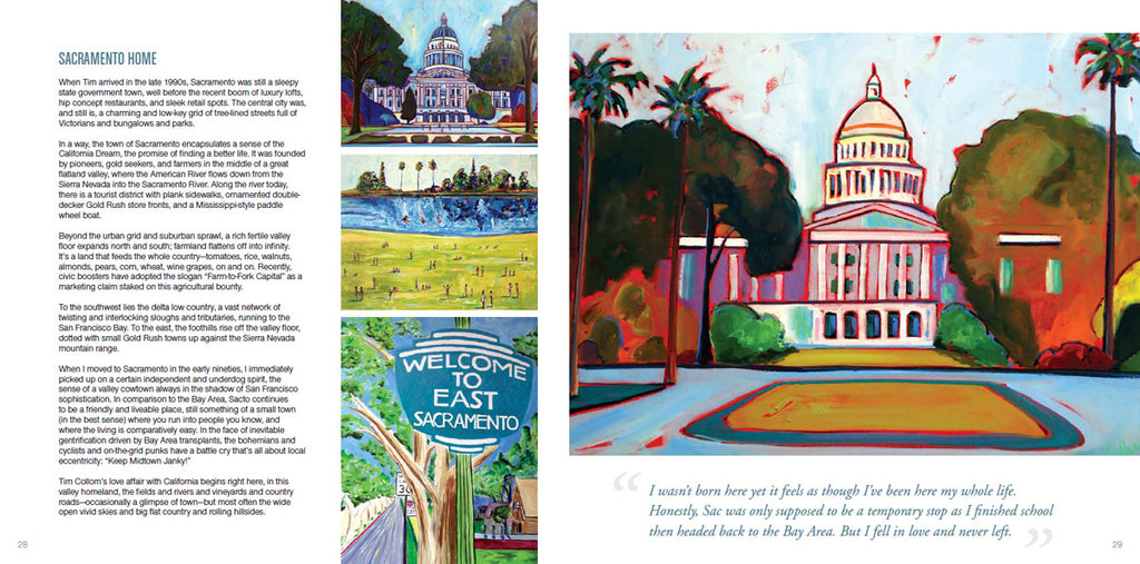Tim Collom California Painter: A Retrospective Book